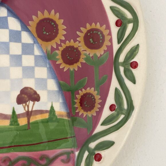 Jim Shore Heartwood Creek Fall ANGEL Collector Plate Country Farmhouse Decor - Picture 3 of 8